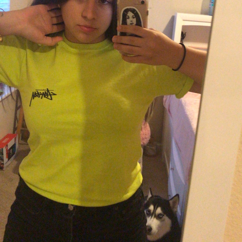 Stussy 8ball tee (s) lime